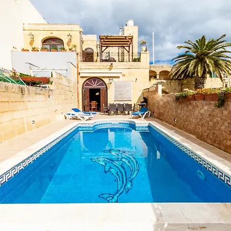 Villayana Gozitan With Pool - Happy Tatil Evi San Lawrenz