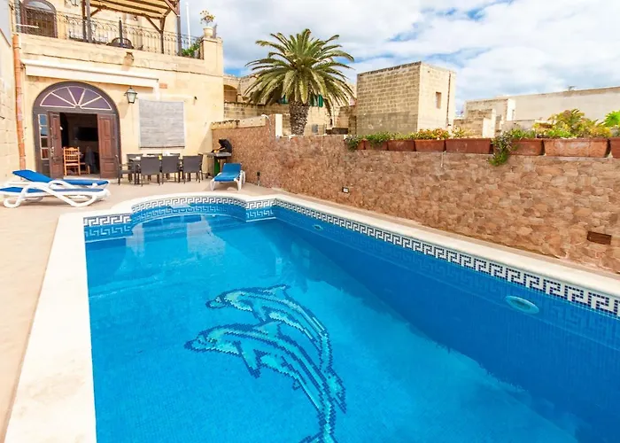 Villayana Gozitan With Pool - Happy * San Lawrenz